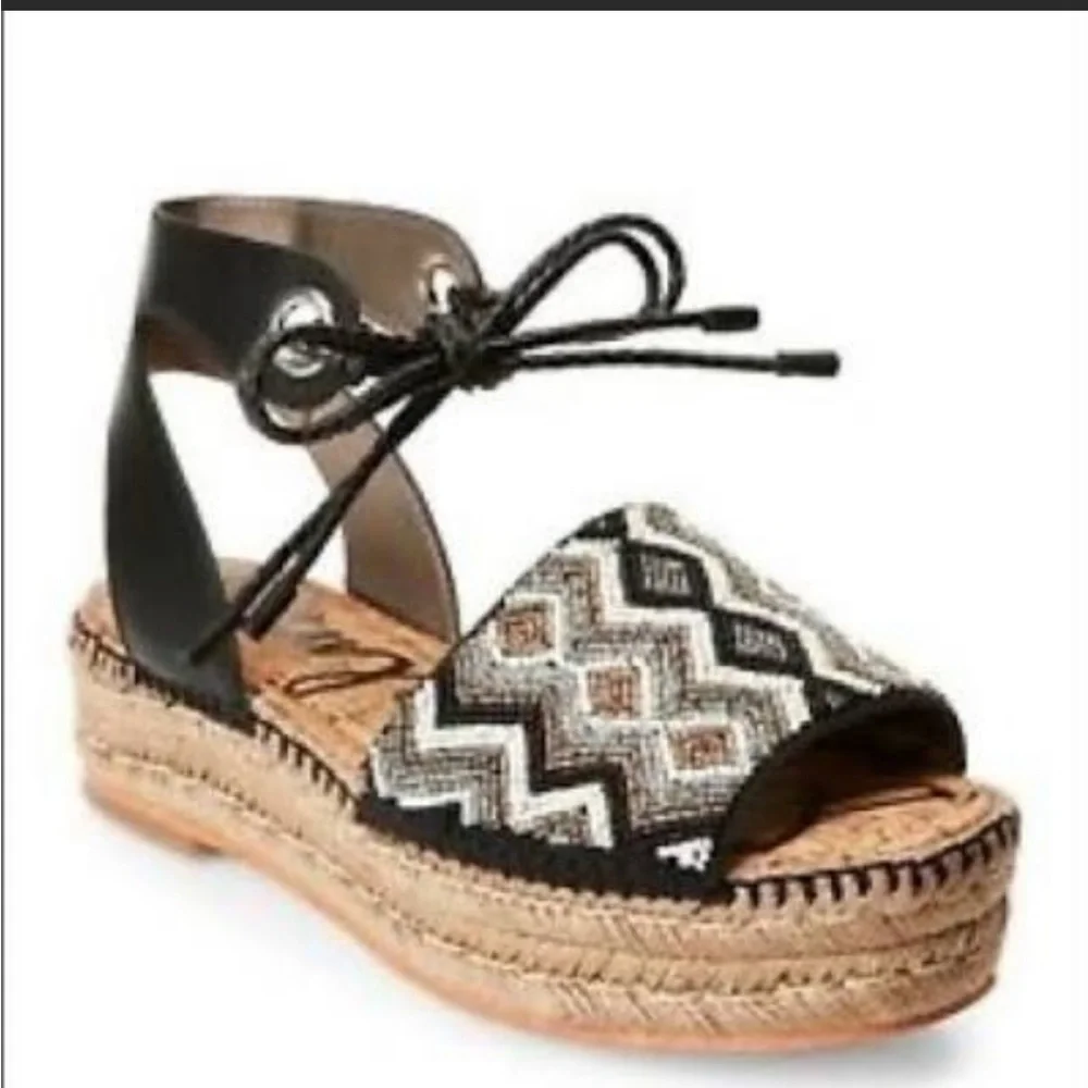 Sam Edelman Women's Neera Espadrille Wedge Sandal Size 9